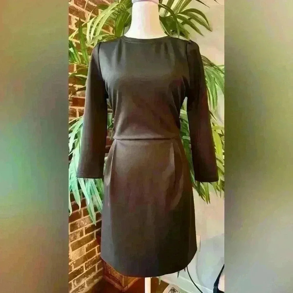 Rhyme Los Angeles Black Short Dress-Size M-preowned